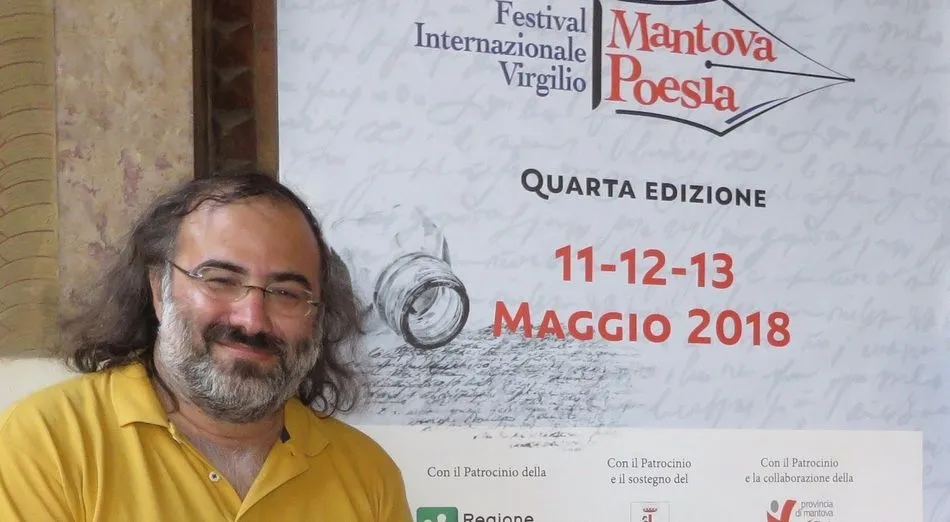 El poeta Alfredo Pérez Alencart en Mantua