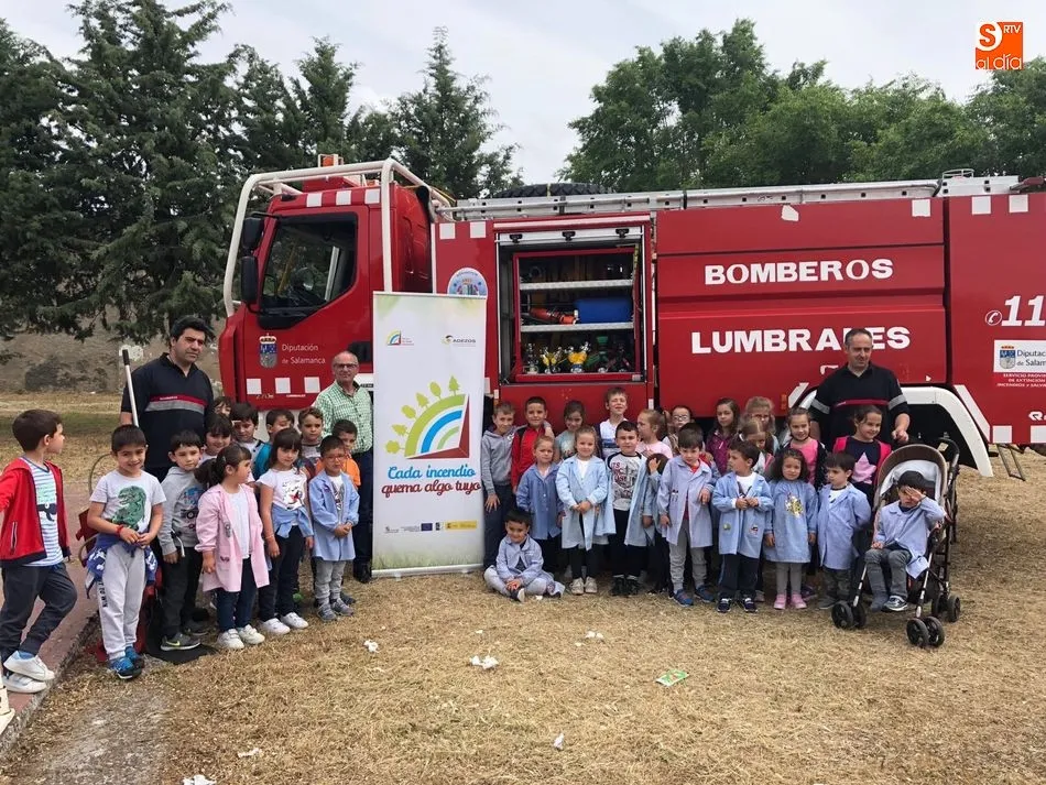 La campaña de sensibilización contra los incendios llega al colegio Limimares