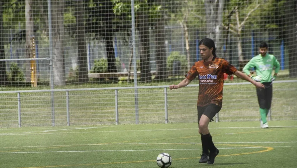 Un jugador del Seyprol, durante un encuentro.