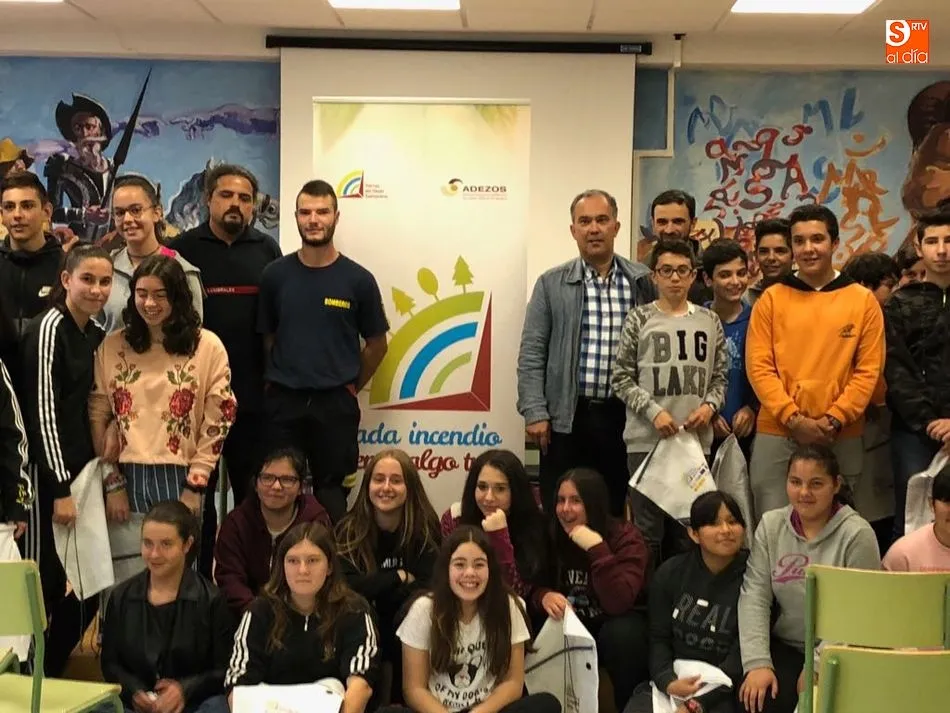 Los alumnos del IES se conciencian para evitar los incendios forestales