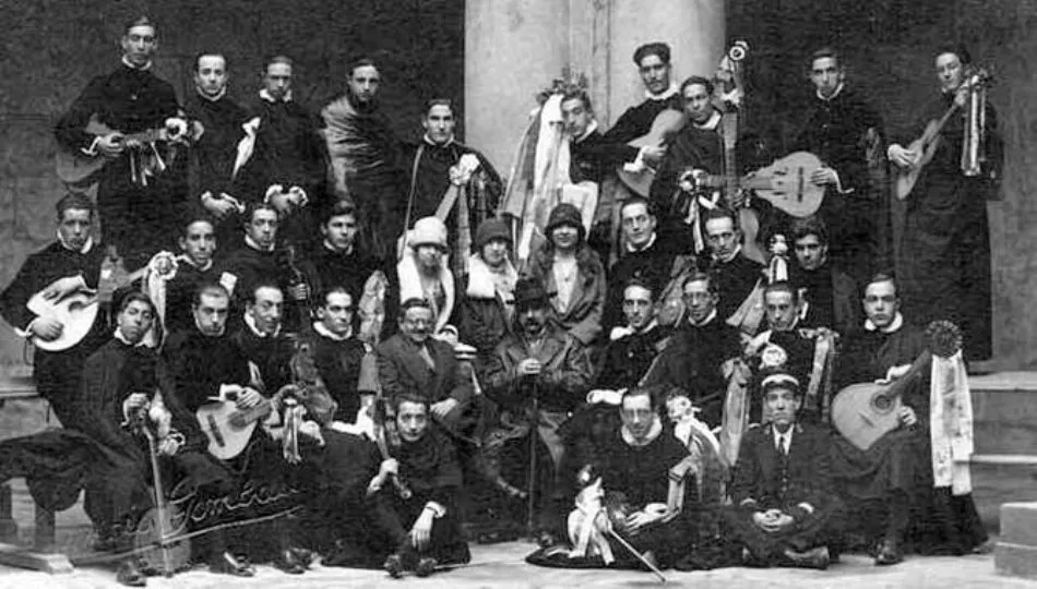 La Tuna Universitaria de Salamanca en los años 20