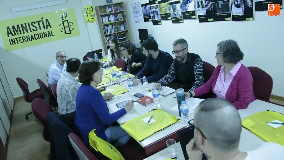 Salamanca ha acogido la asamblea general de Amnistía Internacional Castilla y León. Foto: Alejandro López