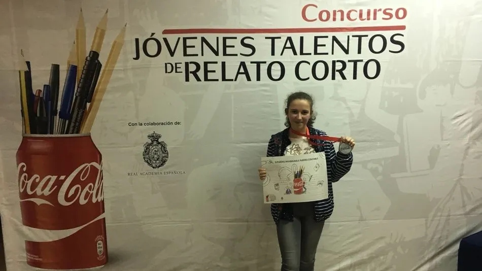 La alumna del Colegio San Juan Bosco Maribel Martínez Lázaro