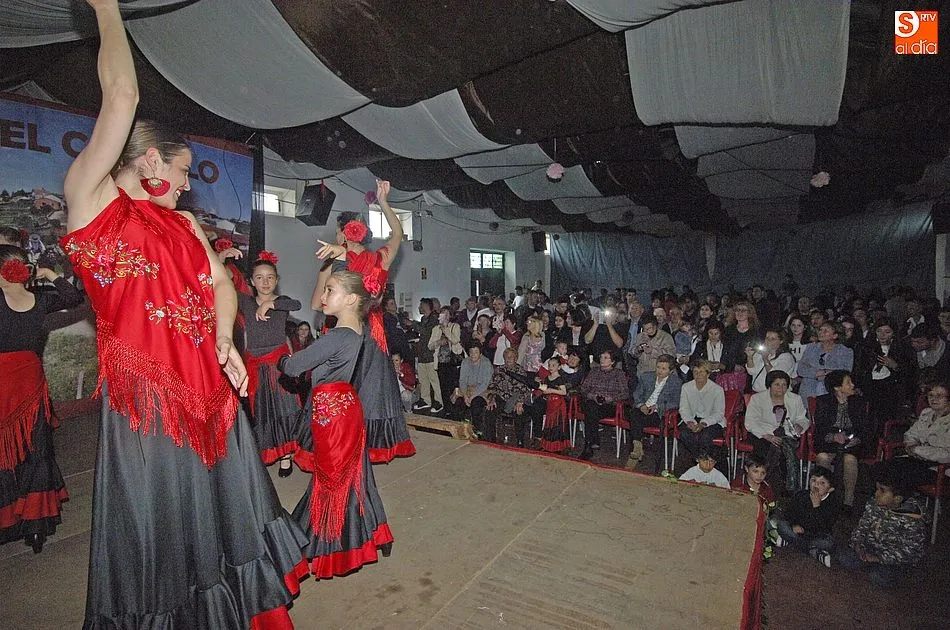 Numeroso público asistió a la exhibición de Sevillanas en el pabellón municipal/Rep.gráfico:Adrián Martín