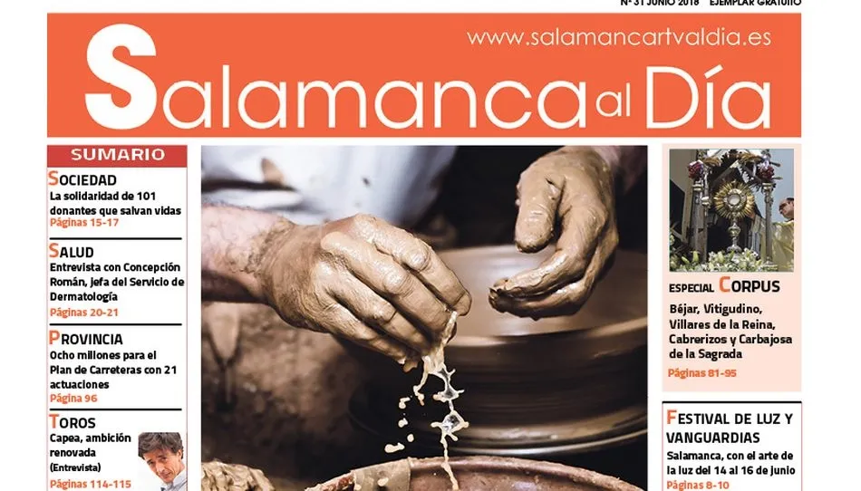 Alba de Tormes y las fiestas del Corpus centran el número de junio de SALAMANCA AL DÍA  