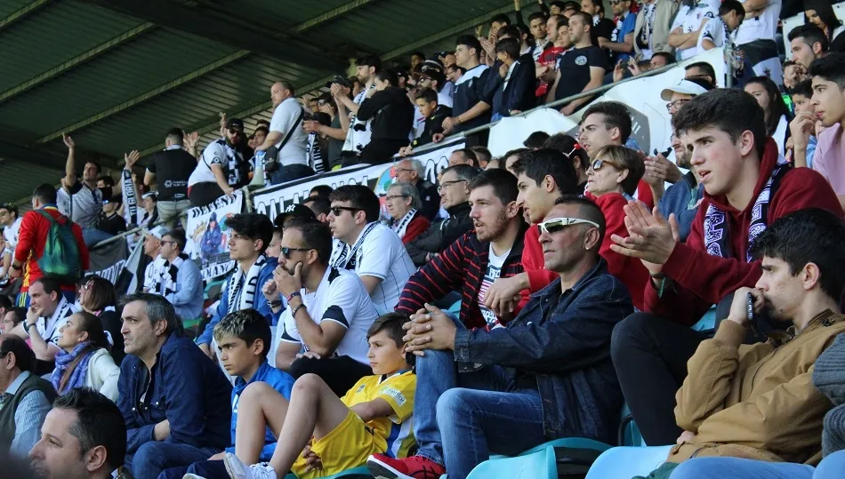 Aspecto del Fondo Sur en el último partido.