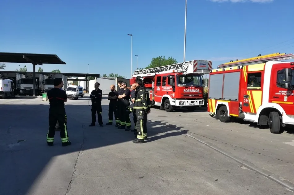 Acciones de prevención operativa de los Bomberos de Salamanca