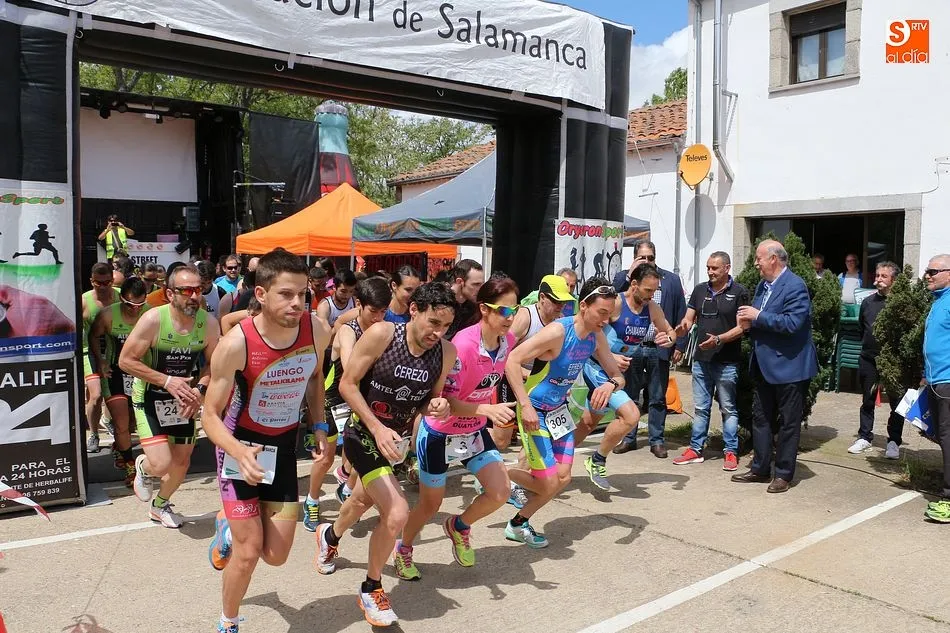 Vicente del Bosque se suma a la fiesta del deporte en Nava de Francia