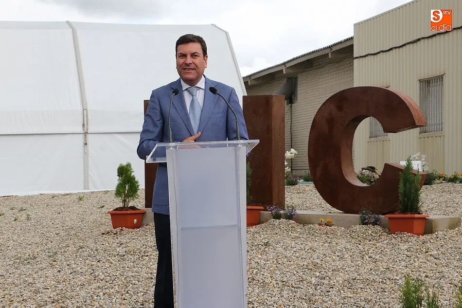 Carlos Fernández Carriedo, consejero de Empleo, pronunció el discurso inaugural de la FIC 2018