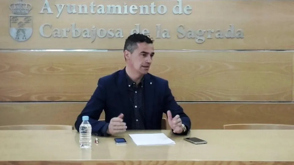 Jesús Luis de San Antonio, portavoz del Grupo Municipal Ciudadanos (Cs) en Carbajosa