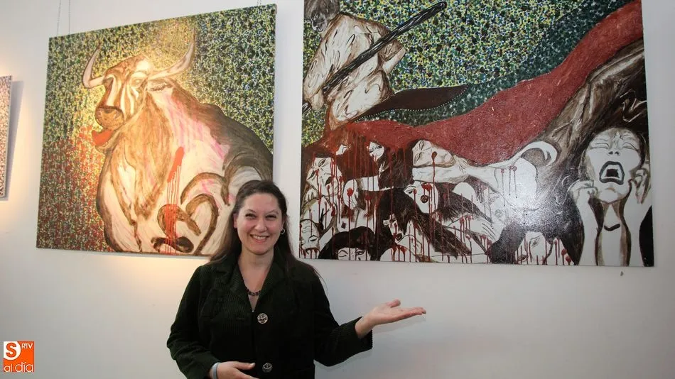 El Edificio San Nicolás acoge la obra de Beatriz Arjona Borja hasta el 30 de junio / FOTOS: MARIBEL SÁNCHEZ