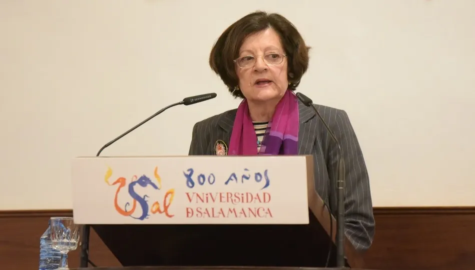 María Teresa López de la Vieja, profesora de Filosofía de la USAL