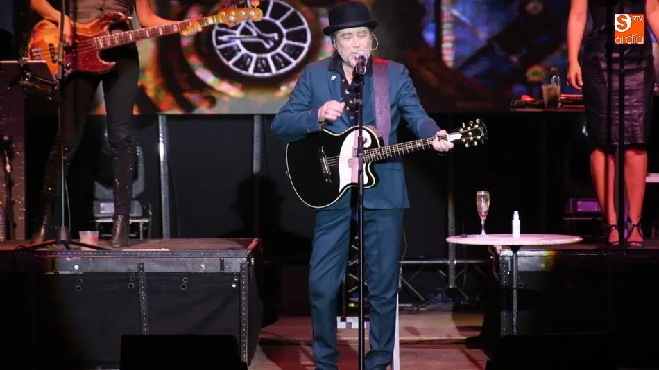 Sabina, durante su actuación. Fotos: Alberto Martín