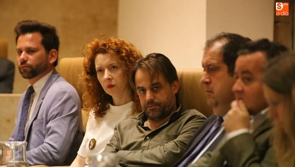 Grupo Municipal de Ciudadanos durante el pleno. Foto: Alberto Martín