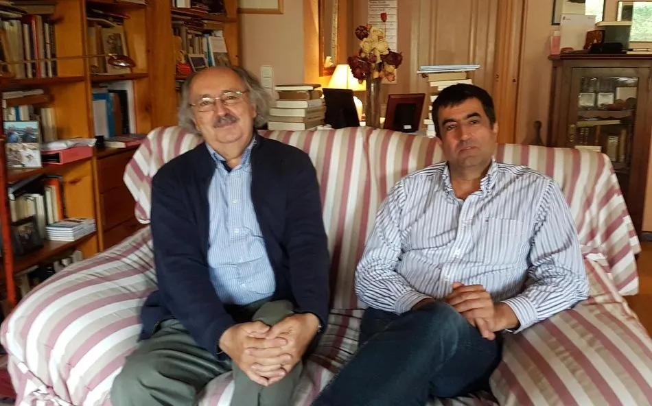 Antonio Colinas y Roberto Rodes