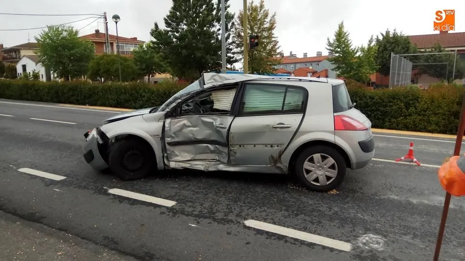 Estado en el que quedó el turismo tras este siniestro