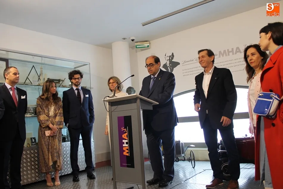 Inauguración del nuevo espacio que el Museo de Historia de la Automoción dedica a su fundador