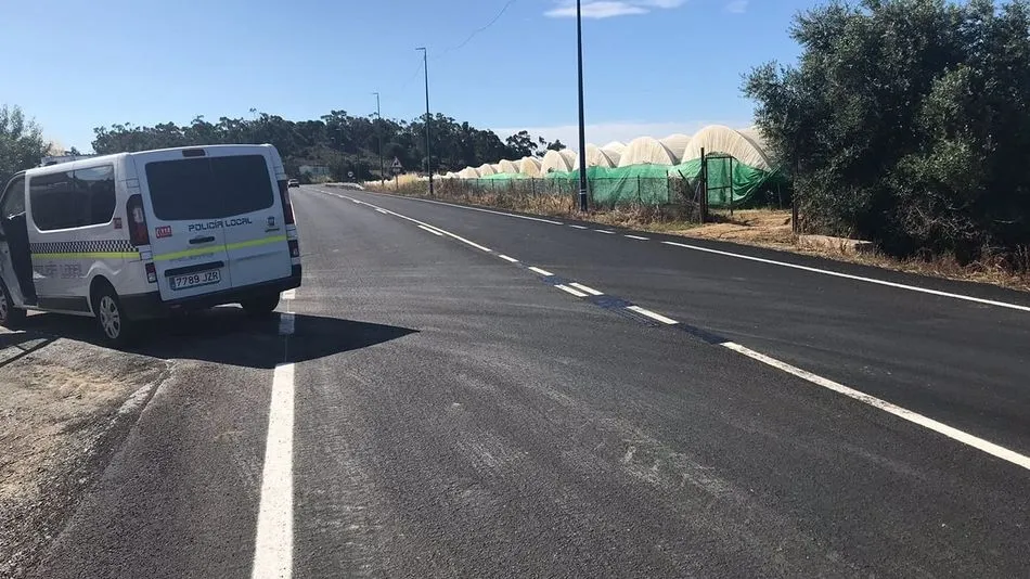 Modificación de la linea en discontinua