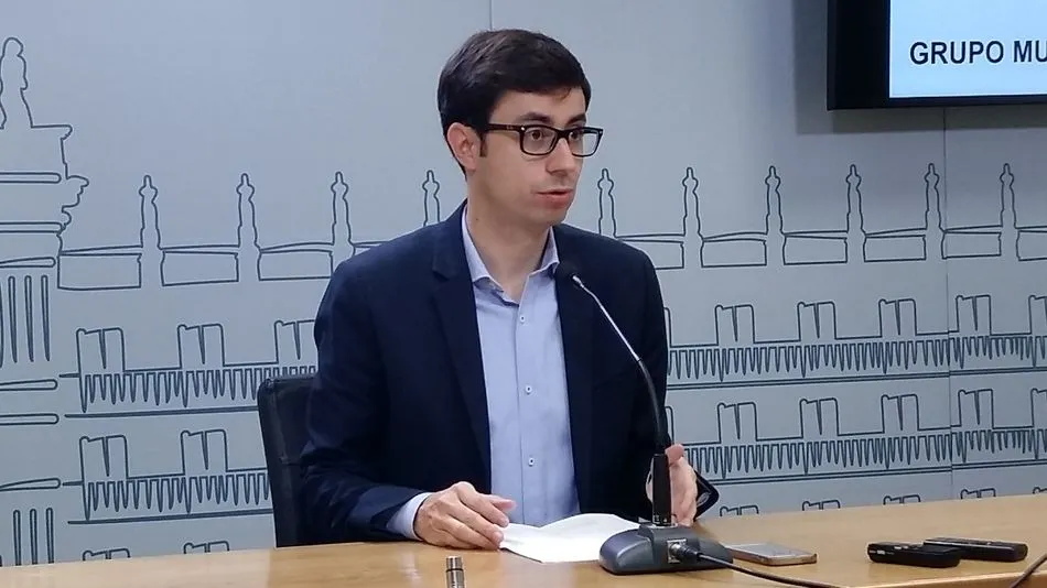 El portavoz del Grupo Municipal Socialista en el Ayuntamiento de Salamanca, José Luis Mateos