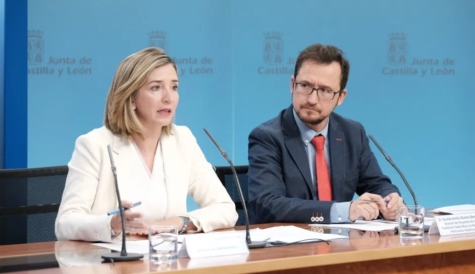 Alicia García, consejera de Familia e Igualdad de Oportunidades, en la presentación de este programa de la Junta