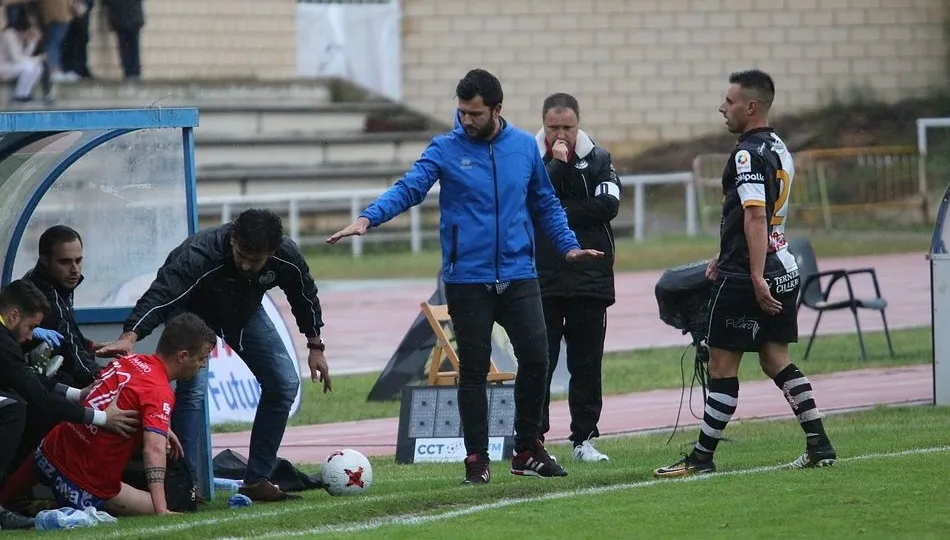 Astu, durante el partido del pasado domingo ante el Tarazona. Foto: Kiko Robles