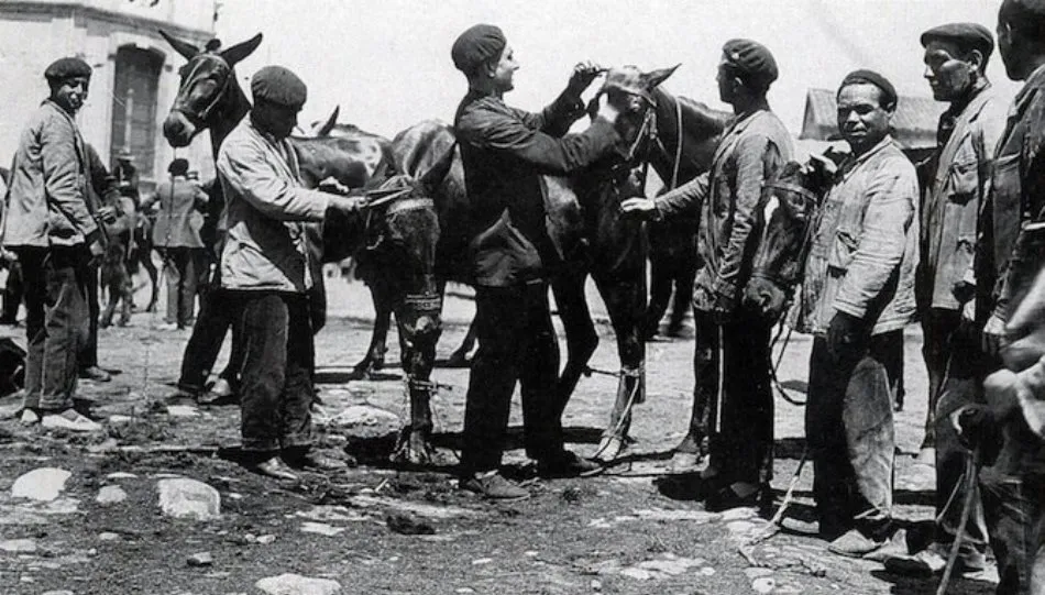 Esquiladores en el Arrabal