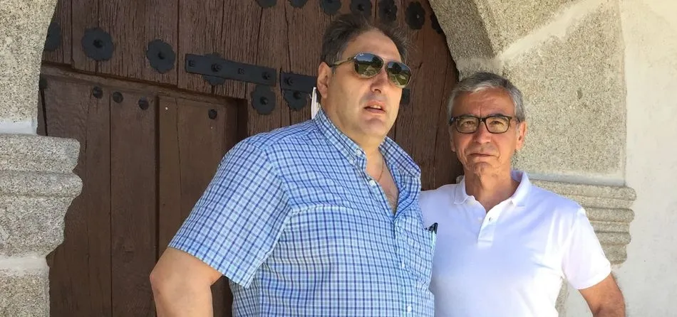 Los diputados provinciales socialistas Antonio Luengo y Francisco Martín del Molino