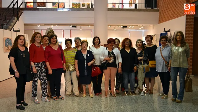 El zaguán del CDS acoge la muestra de los trabajos realizados en el Talleres de Ocio y Tiempo Libre del Ayuntamiento