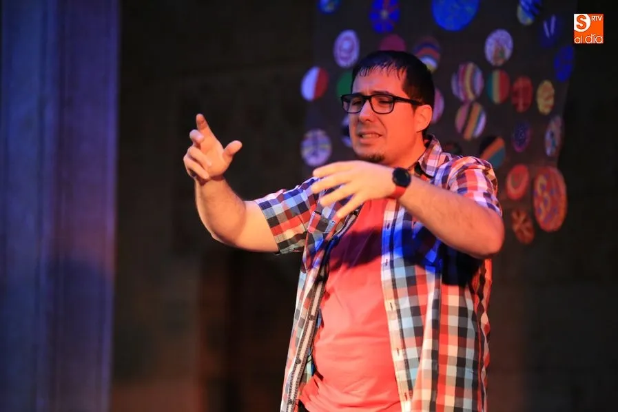 Israel Hergón en el Festival ‘Contando Cuentos / Foto: Alberto Martín