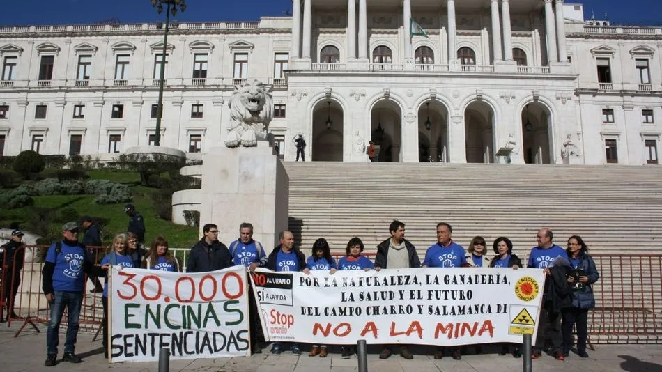Stop Uranio acudía el pasado 16 de marzo al Pleno del Parlamento portugués