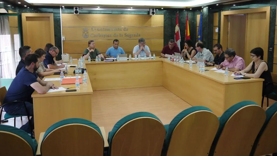 Un instante del pleno.