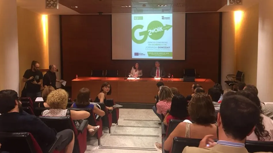 Un instante de la actividad.