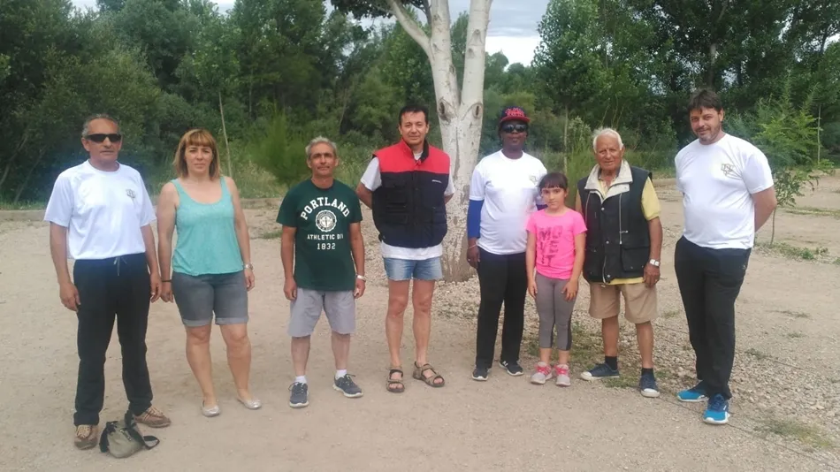 Ganadores del Torneo popular San Juan Bautista en Valverdón.