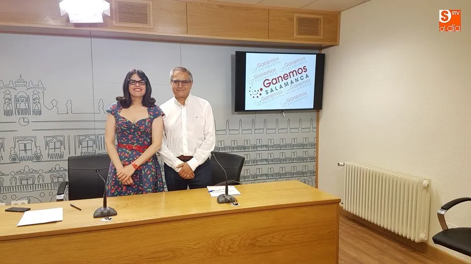 Virginia Carrera y Gabriel Risco