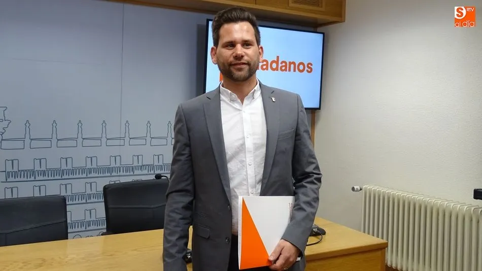 Alejandro González Bueno, portavoz de Ciudadanos en el Ayuntamiento