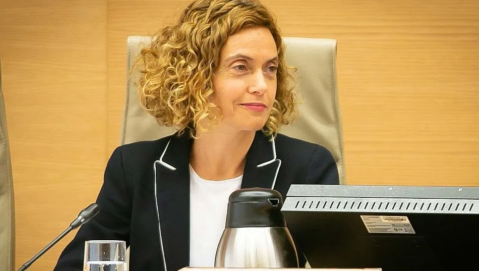 La ministra, durante su comparecencia en el Congreso