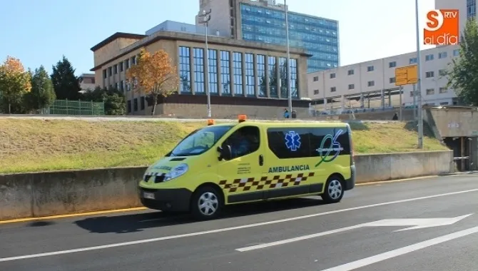 Ambulancia de SACYl.