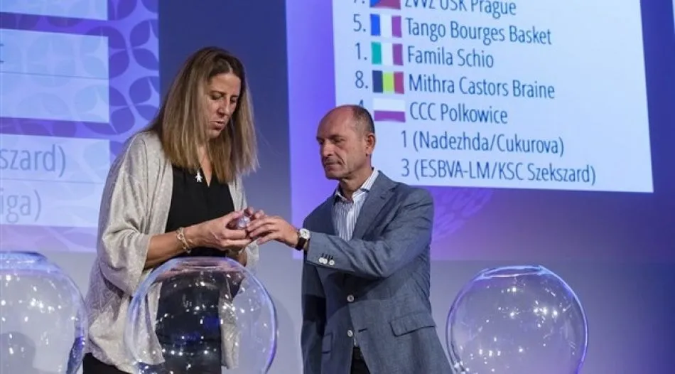 Un momento del sorteo celebrado este jueves en Münich.