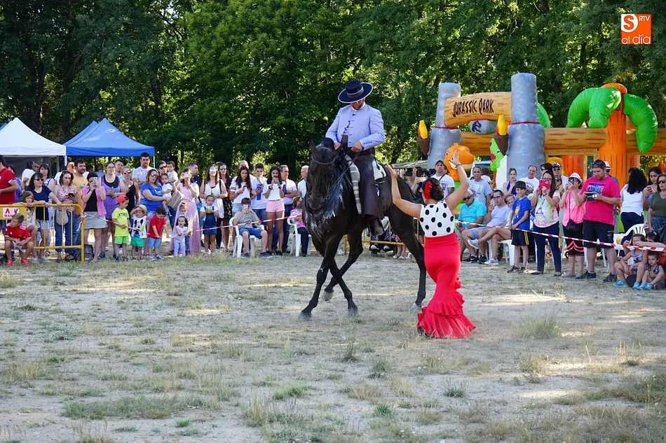 Linares de Riofrío vive con emoción el mundo del caballo