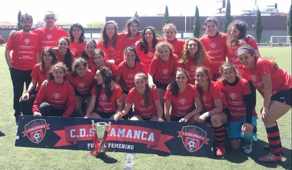 CD Salamanca FF que lograba el ascenso a 2ª División Nacional