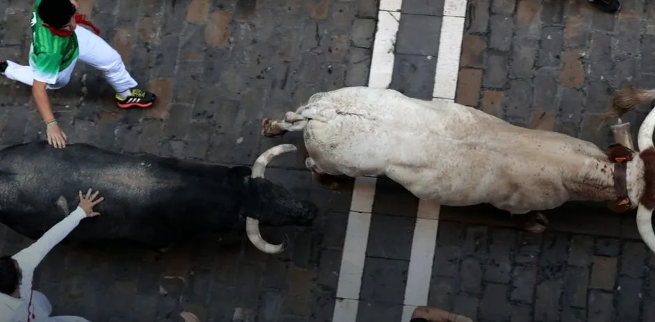 Tercer encierro de Sanfermines