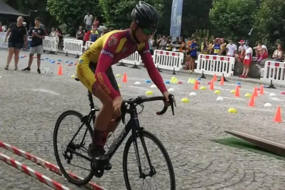 Juan Mari Cuella, en el campeonato de España, este fin de semana.