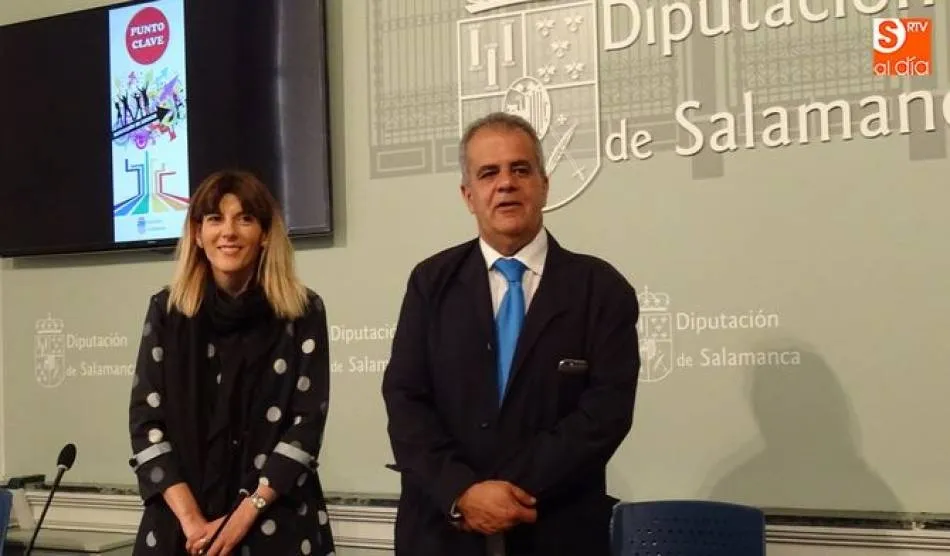 Eva Picado y José María Sánchez, diputados de Bienestar Social de la Diputación