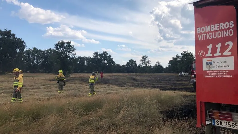 Sofocado un incendio en Bogajo  