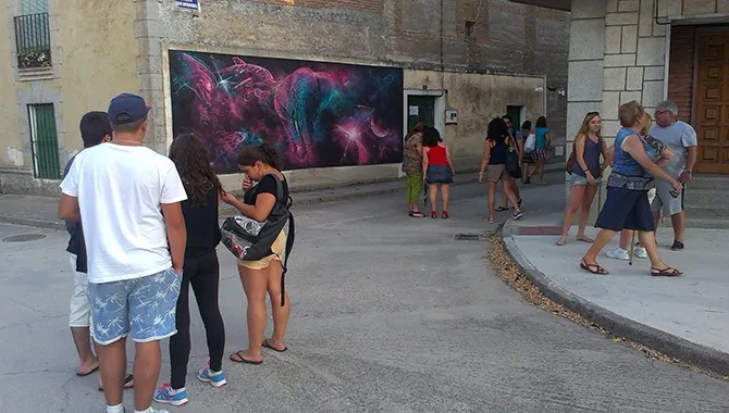 Un total de 12 artistas participan en el III Certamen de Pintura en el Medio Rural de Rágama