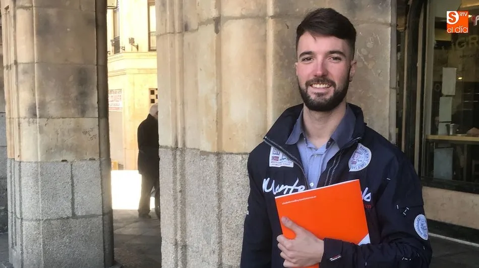 Carlos Pedraz, portavoz de Ciudadanos en el Ayuntamiento de Lumbrales