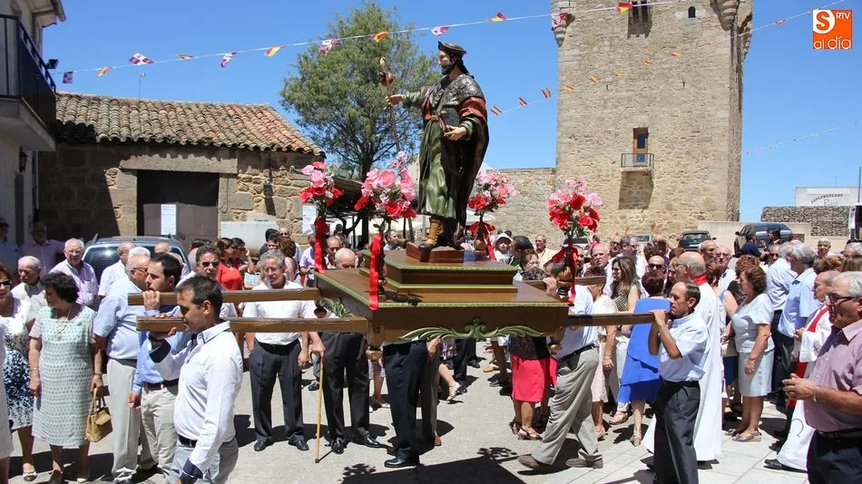 Santiago Apóstol volverá a salir en procesión por las calles de Sobradillo el día 25 de julio