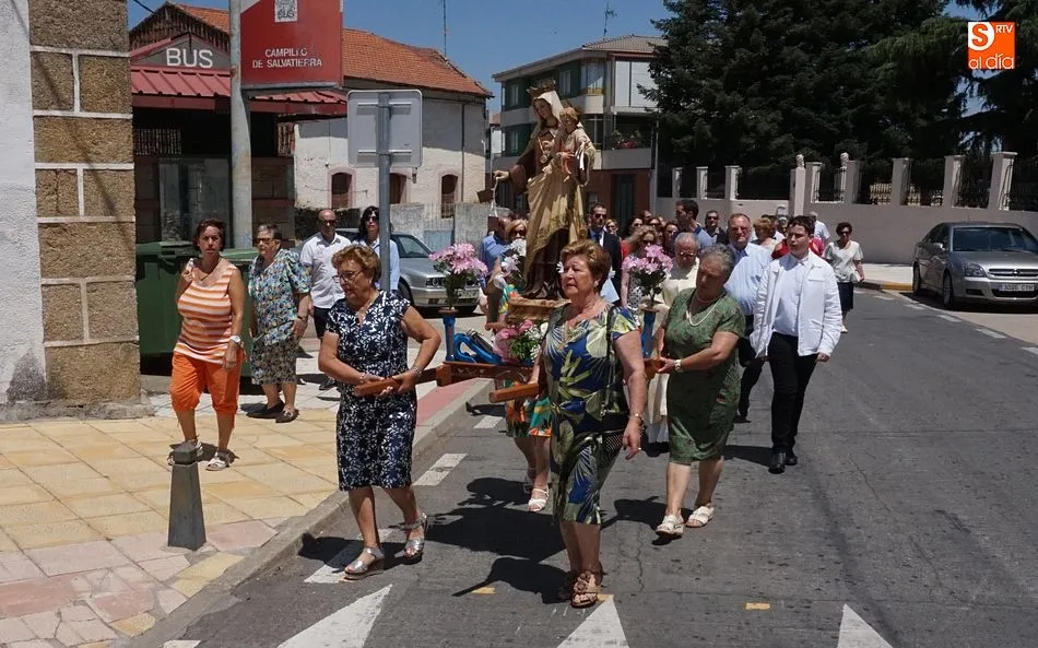 Campillo de Salvatierra rinde homenaje a la Virgen del Carmen