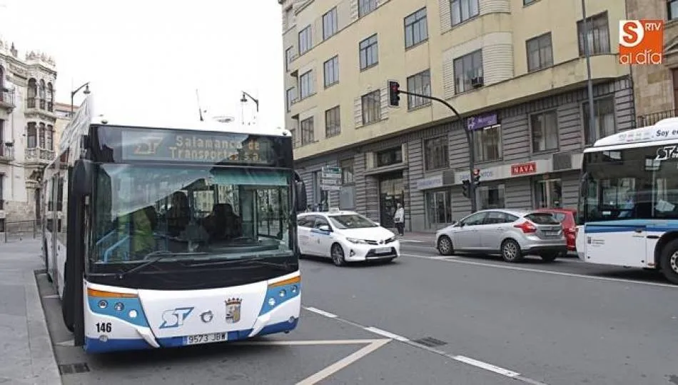 Autobús urbano de Salamanca.