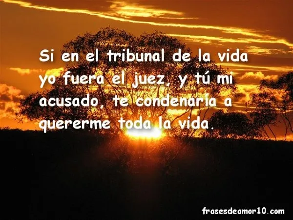 Las frases como un gesto de amor  